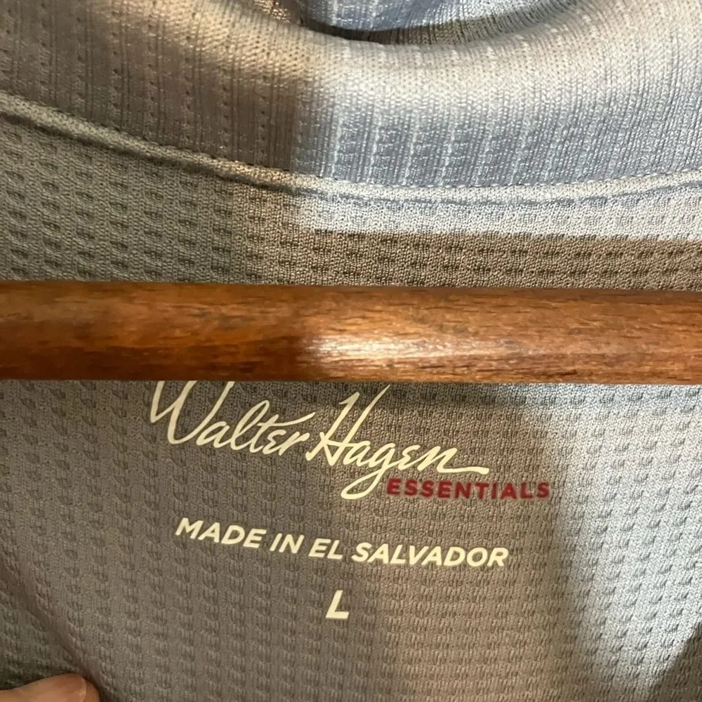 Walter Hagen Essentials, pull over, gray, excellent condition, size large - Picture 3 of 4